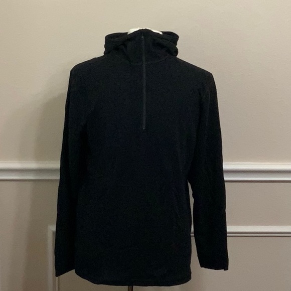PolarMax BASELAYER Montana Wool 2.0  Zip Hoodie - Onyx - Picture 3 of 13